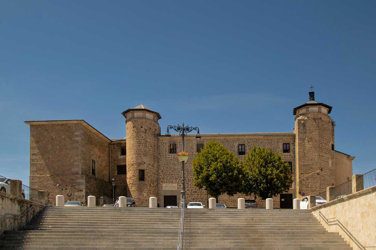Urbino, vista panoramica con il Palazzo Ducale